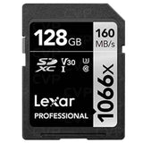 Lexar SD Professional Silver Series UHS-I 1066x 128GB V30