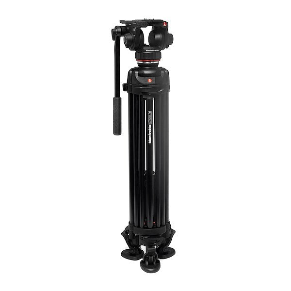 Manfrotto 502X Fluid Video Head and Twin Leg Tripod Kit