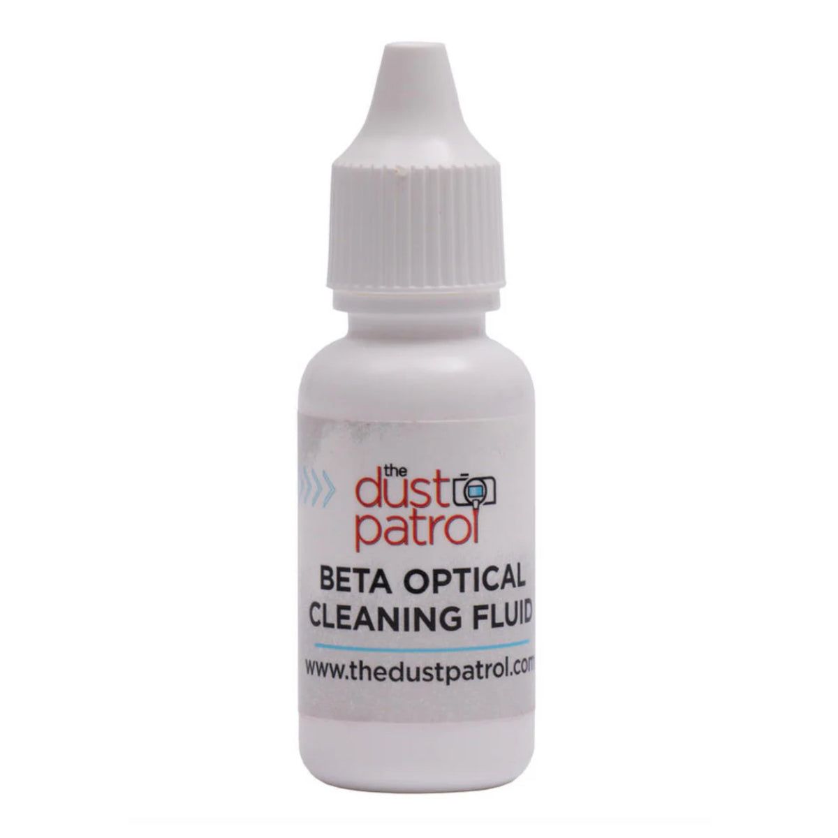 Dust Patrol Beta Optical Cleaning Fluid.