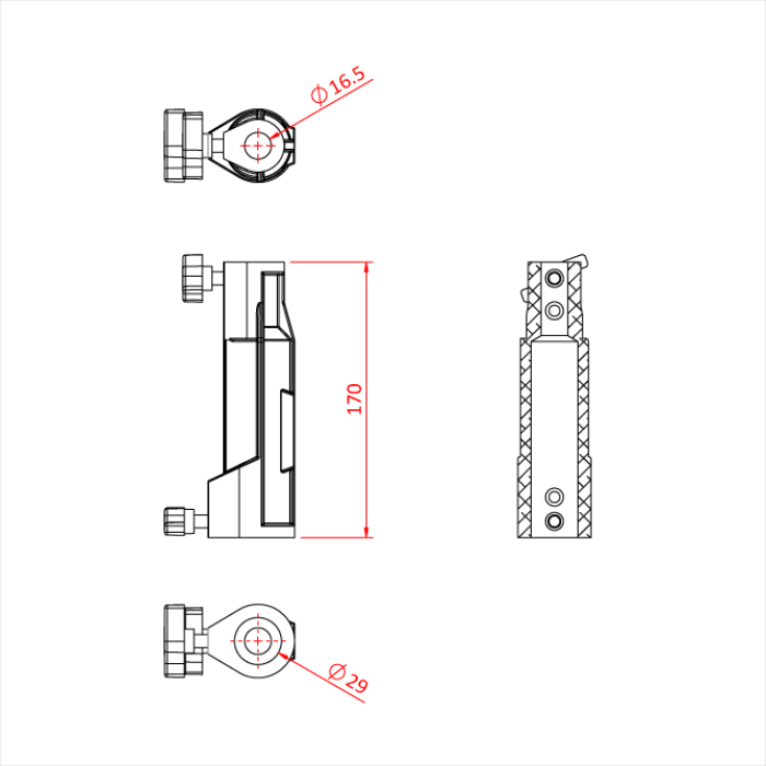 Doughty 16mm to 28mm Socket Adapter