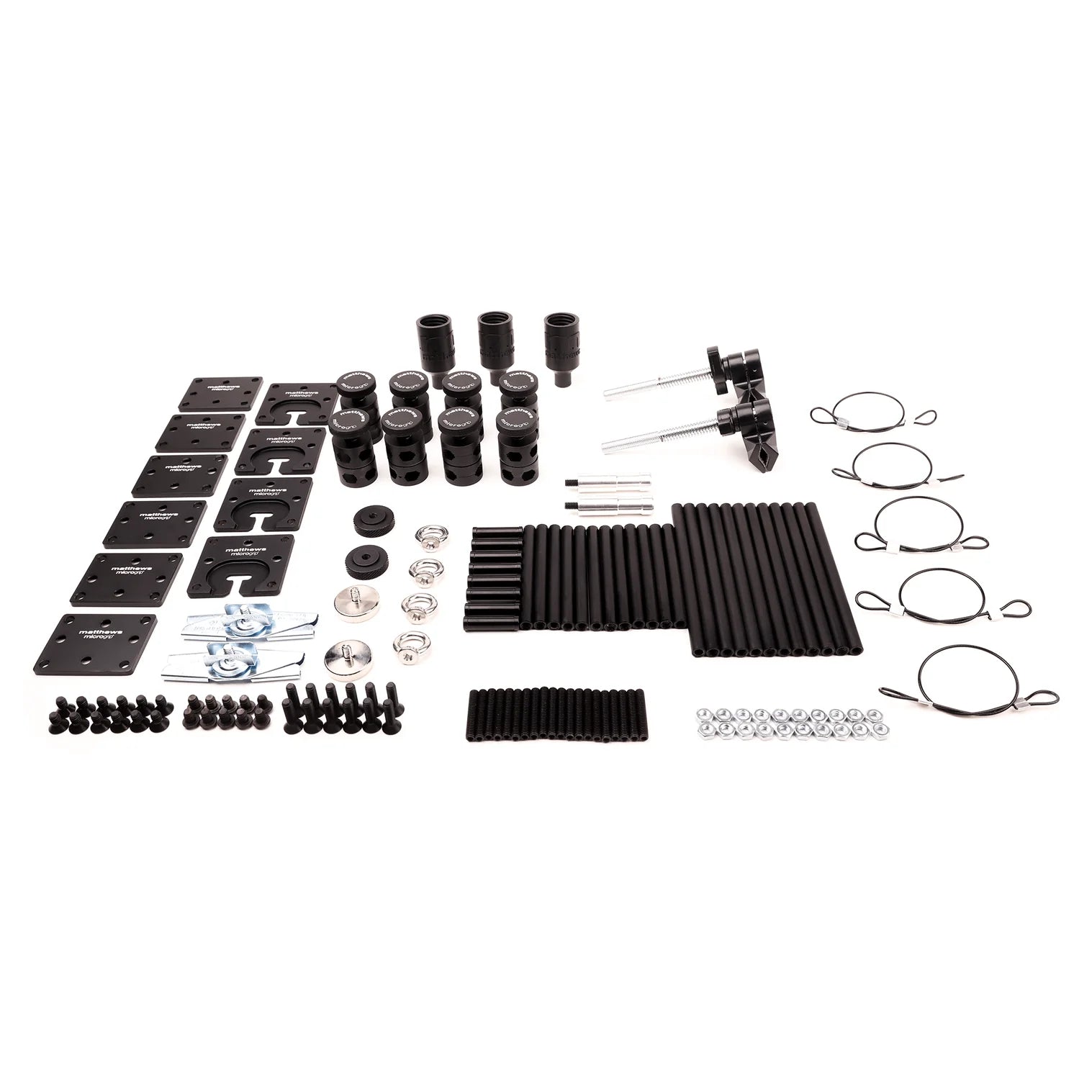 MICROGrip Master Rigging Kit with all components included on a white background.