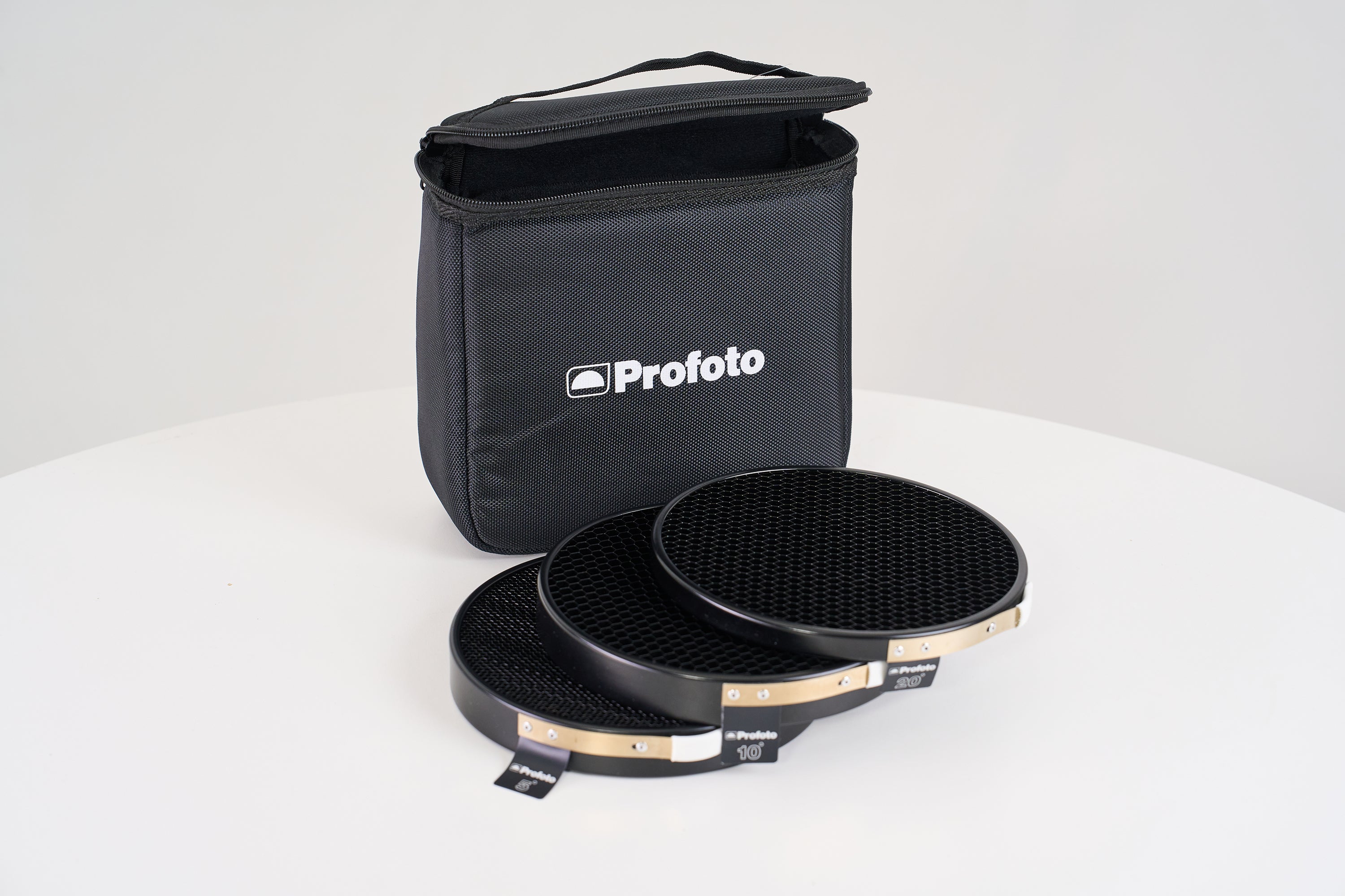 Profoto Honeycomb Grid Kit, 180mm (5º, 10º and 20º for Zoom Reflector) (EX DEMO)