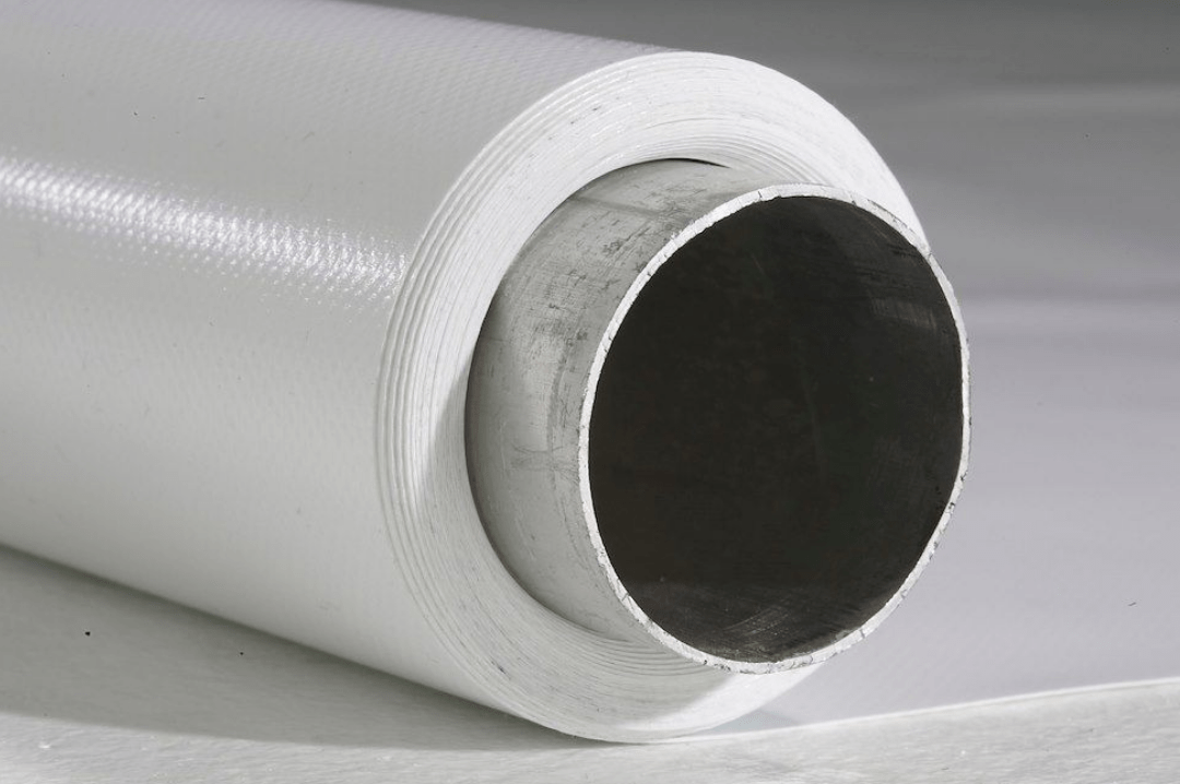 LuxS White Vinyl Background on a 3.55m alloy core