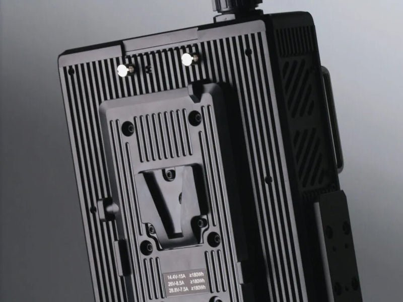 Back of Amaran F22c in a studio.