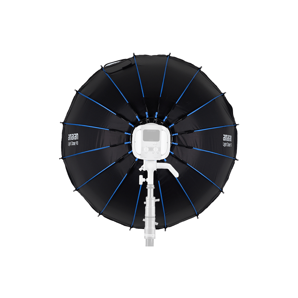 Rear view of the amaran Light Dome 90.