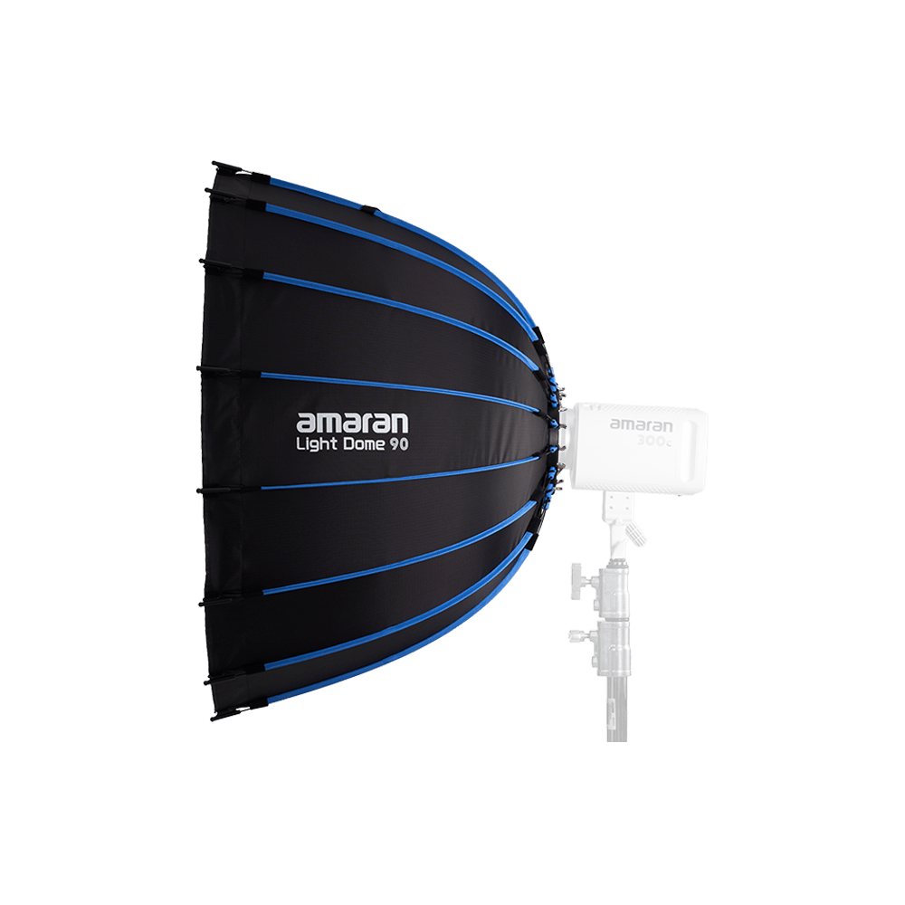 amaran Light Dome 90 shown from a side perspective.