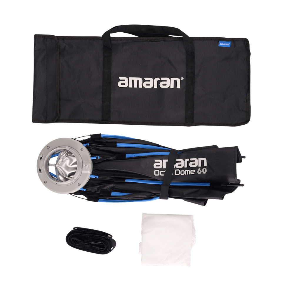amaran Octa Dome 60 with all components shown.