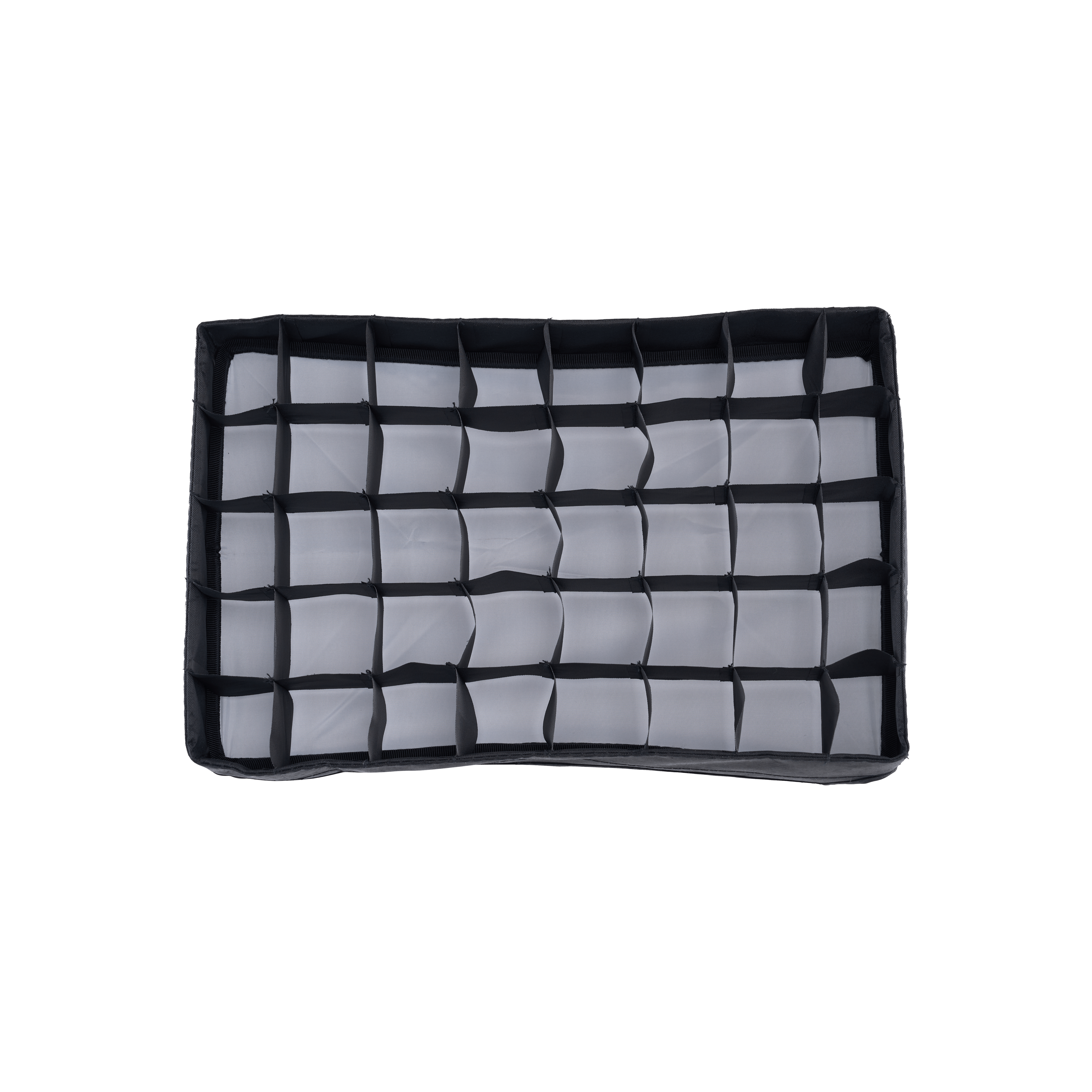 Light Grid attached to the Softbox for the amaran Pano 60c Kit.