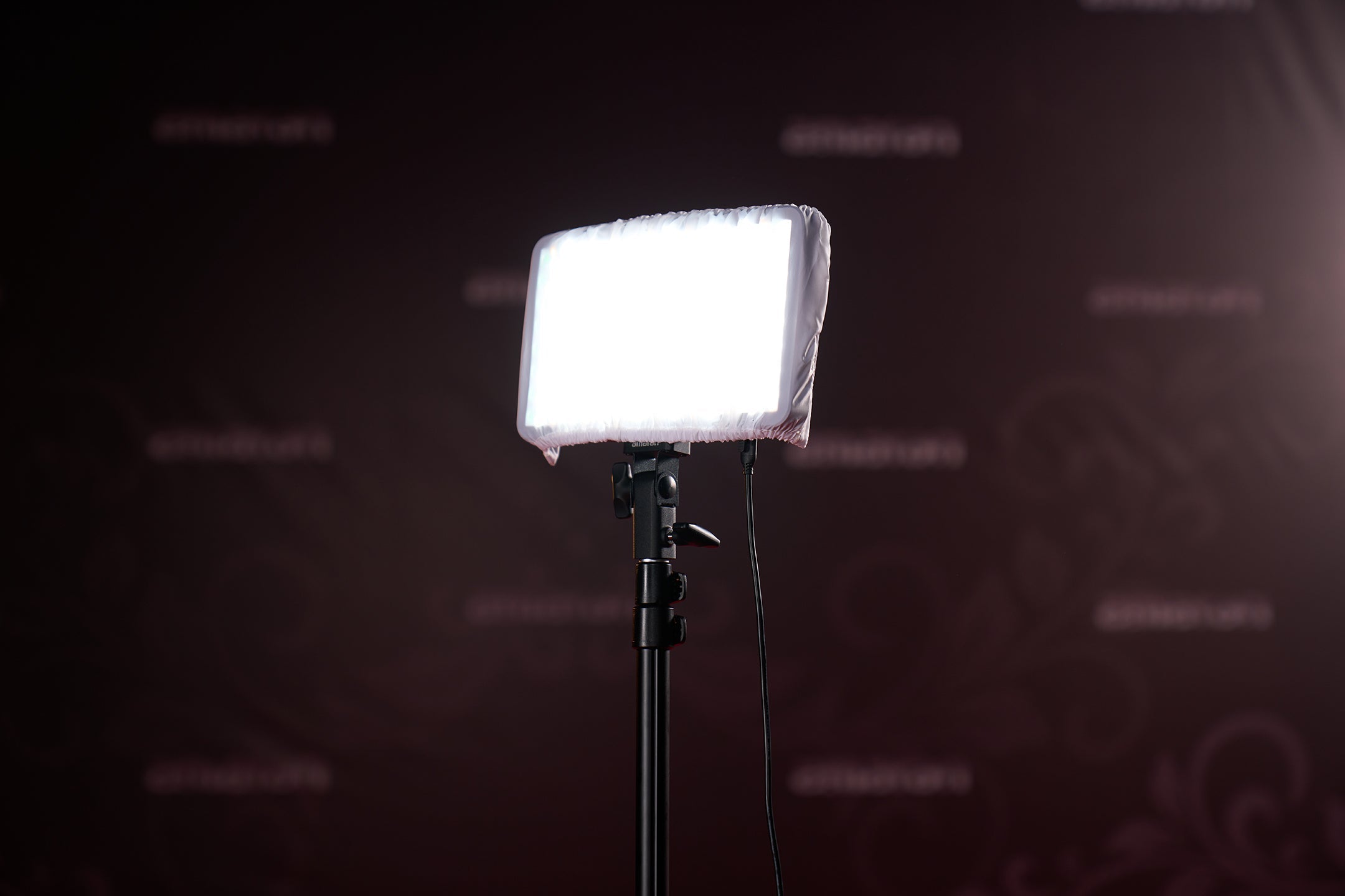 amaran Pano 60c with diffuser.
