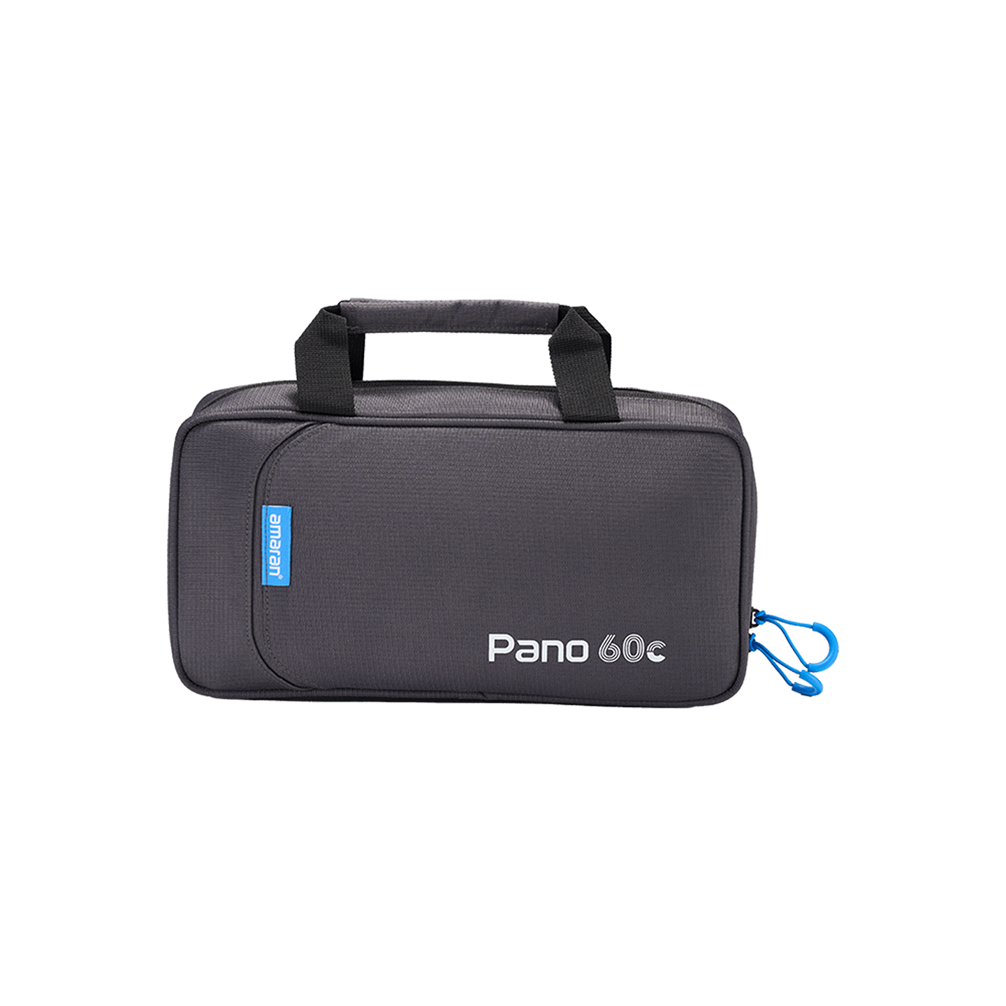 Front view of an amaran Pano 60c Black Carrying Case.