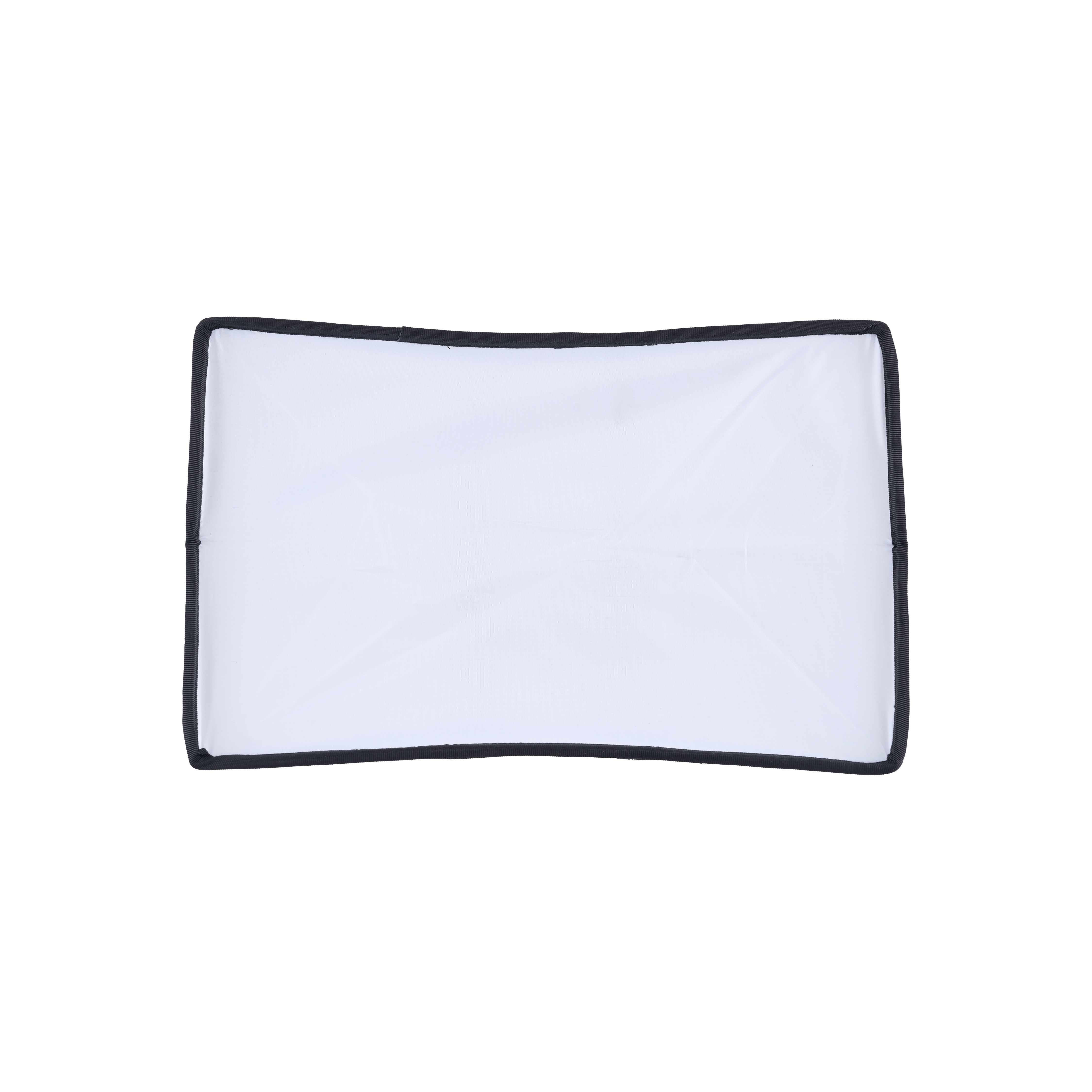 Front view of an amaran P60c Softbox, included in the kit.