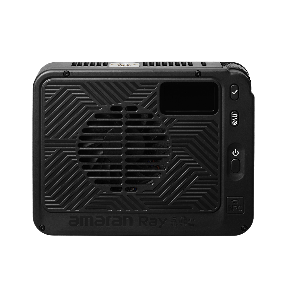 Rear view of an amaran Ray 60c.