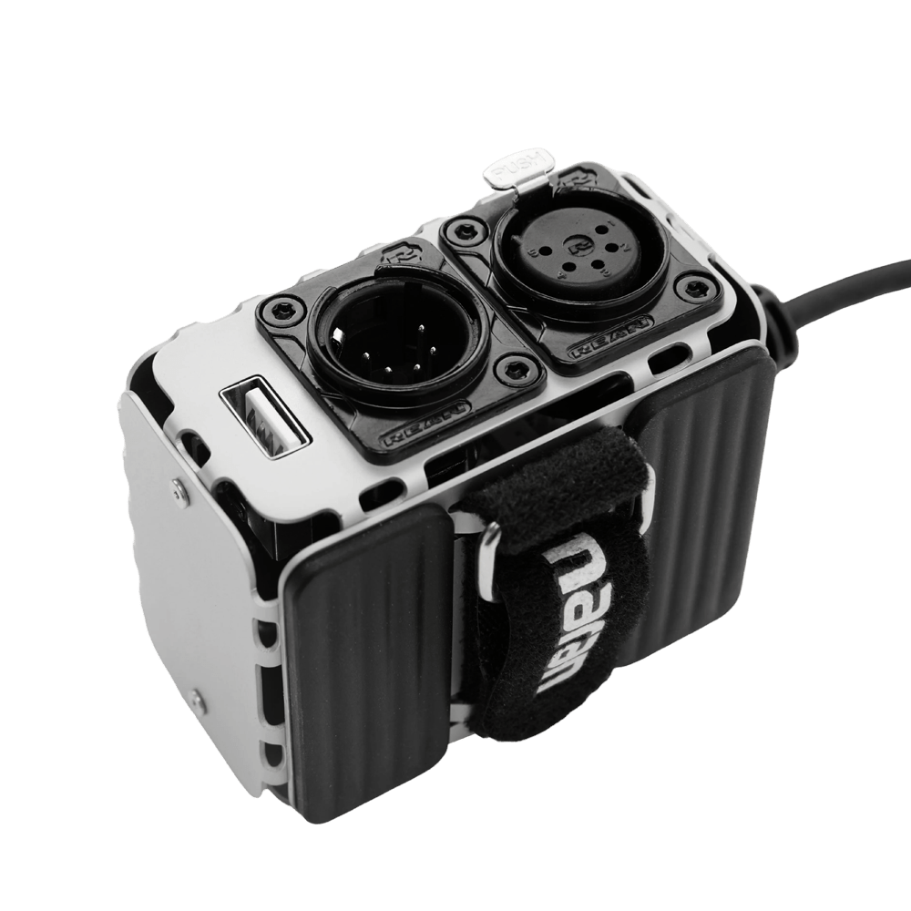 amaran USB-C to 5-Pin DMX In & Out Adapter.