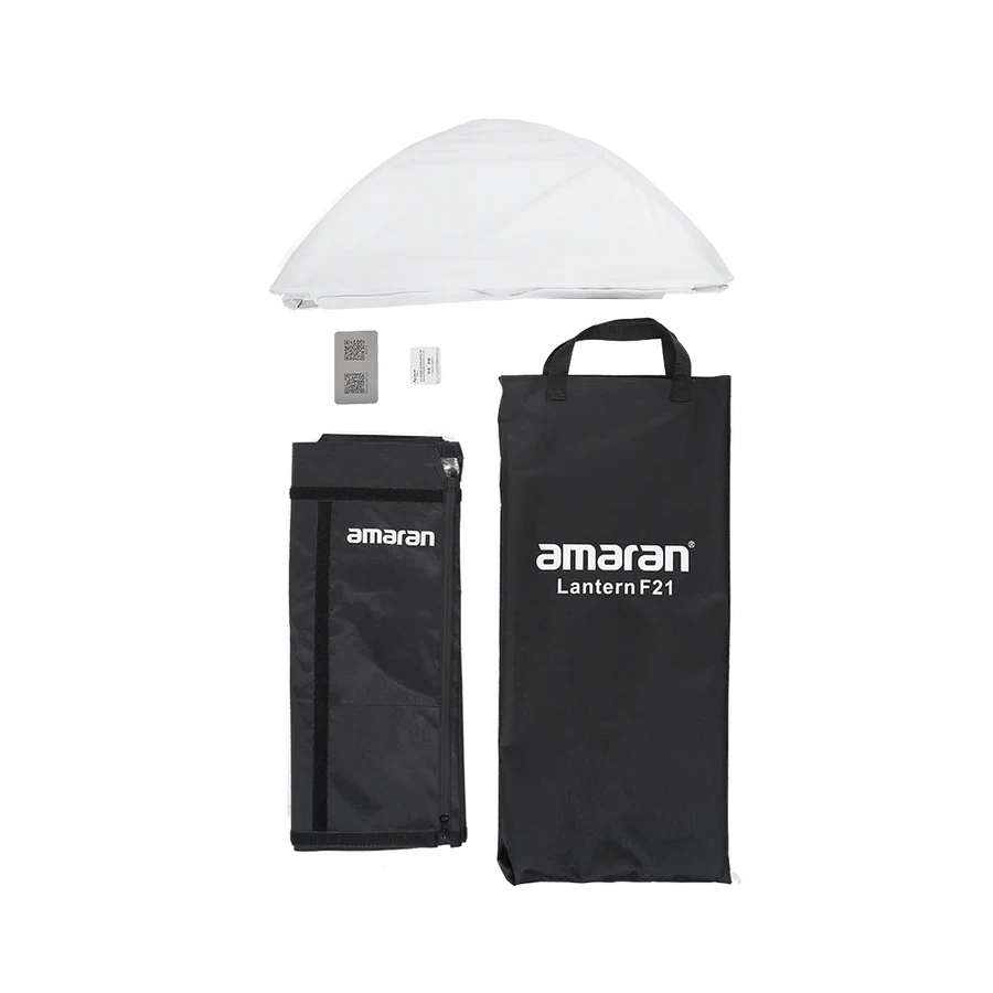 Amaran Diffusion Cloth and Carrying Bag for Lantern compatible with F21 Fixtures.
