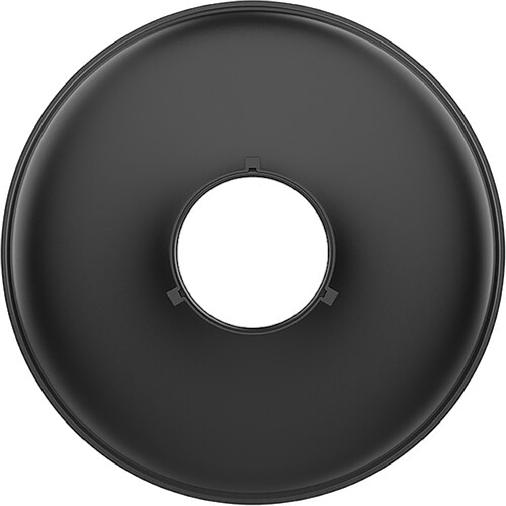 Rear view of the Aputure Barndoor Adapter showing the Bowens S-Mount.