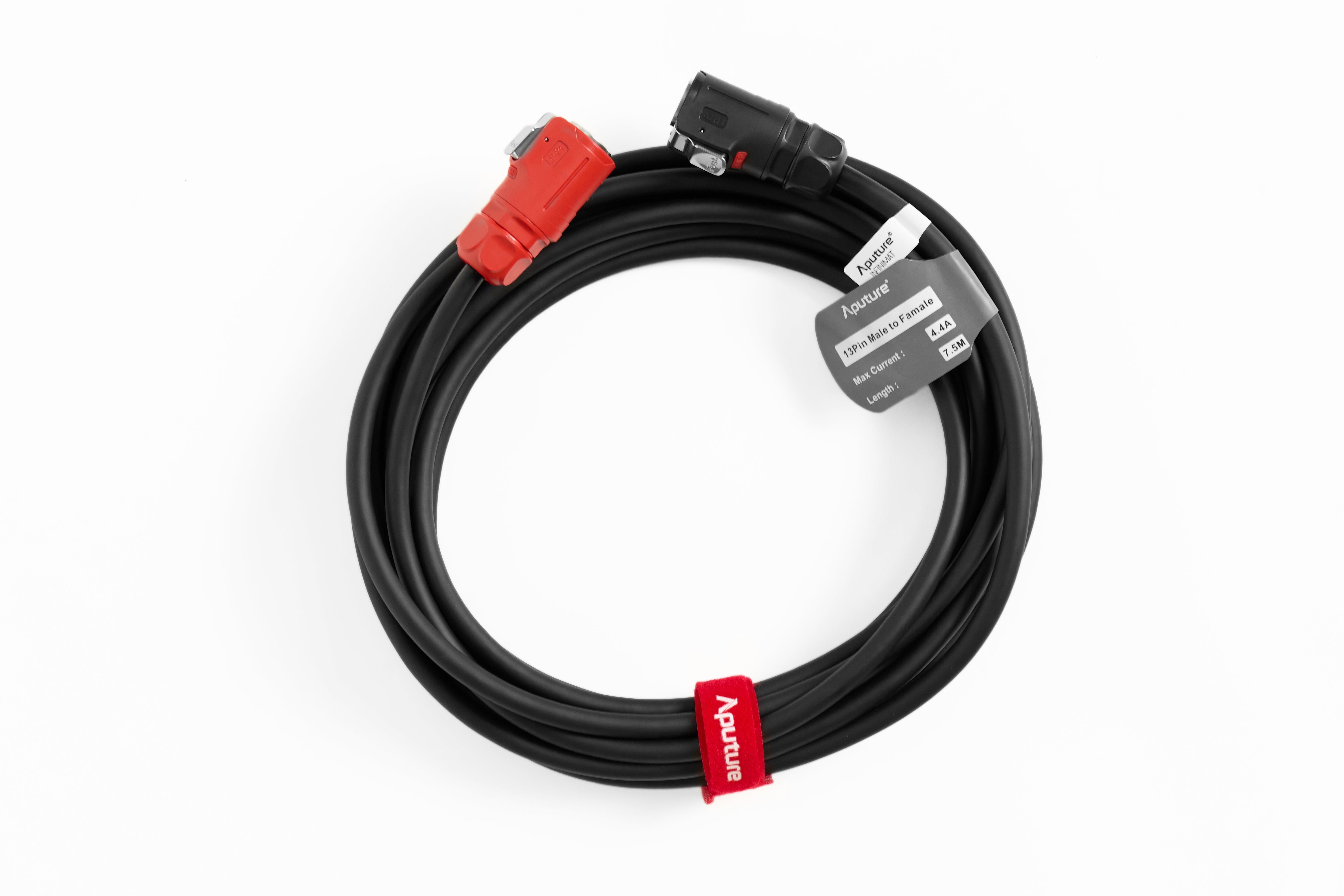 Aputure Infinimat 7.5m 13 pin 4.4A Male to Female Cable.