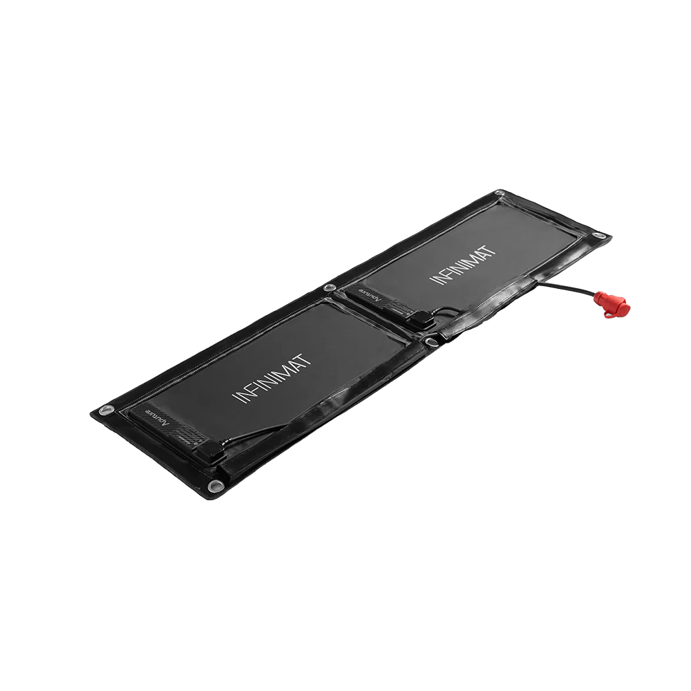 Deflated Aputure 1x4ft infinimat rear.