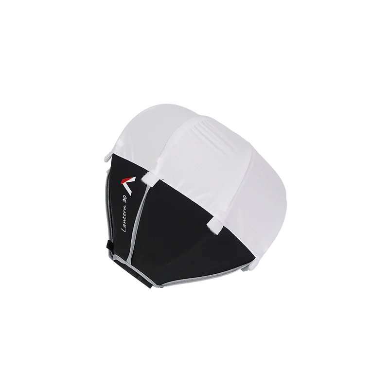 Aputure Lantern 30 for STORM 80C, set up without skirt.