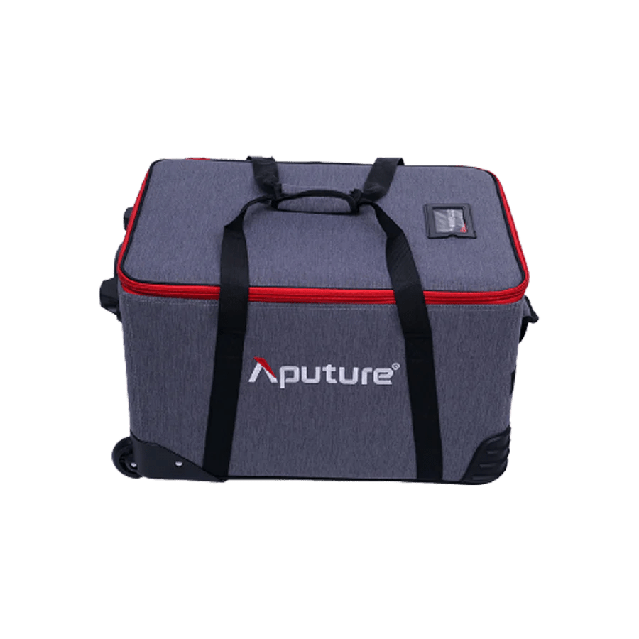 Aputure LS 1200 Rolling Transport Case, front top shot.