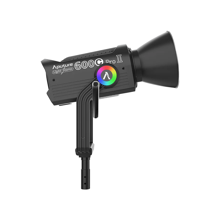 The new Aputure 600c Pro II. Side profile image.