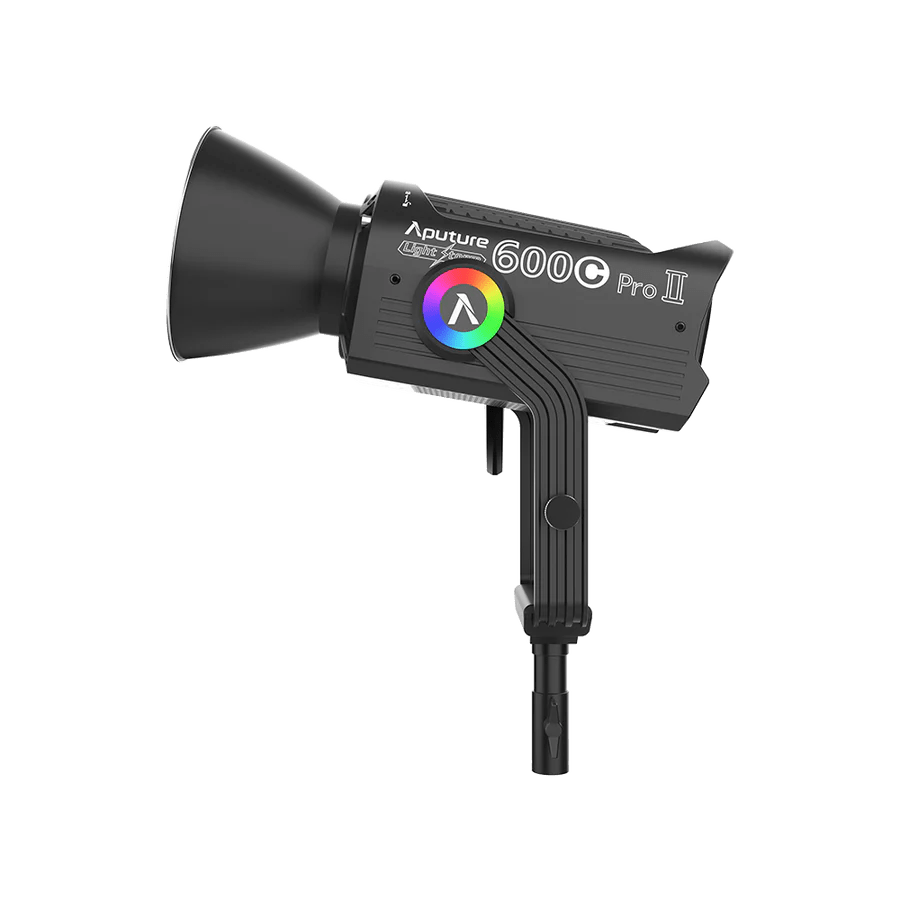 The new Aputure 600c Pro II. Left hand side image.