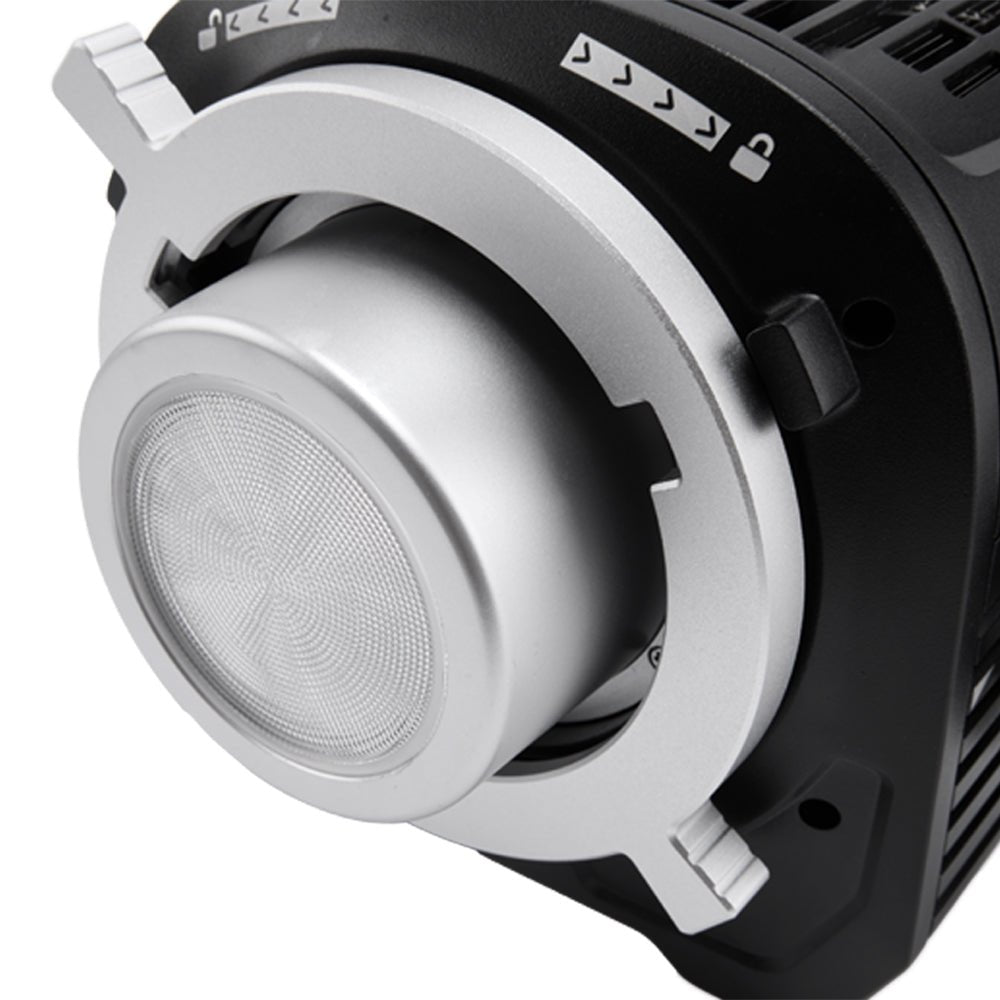 Close-up of the Aputure STORM 700x.