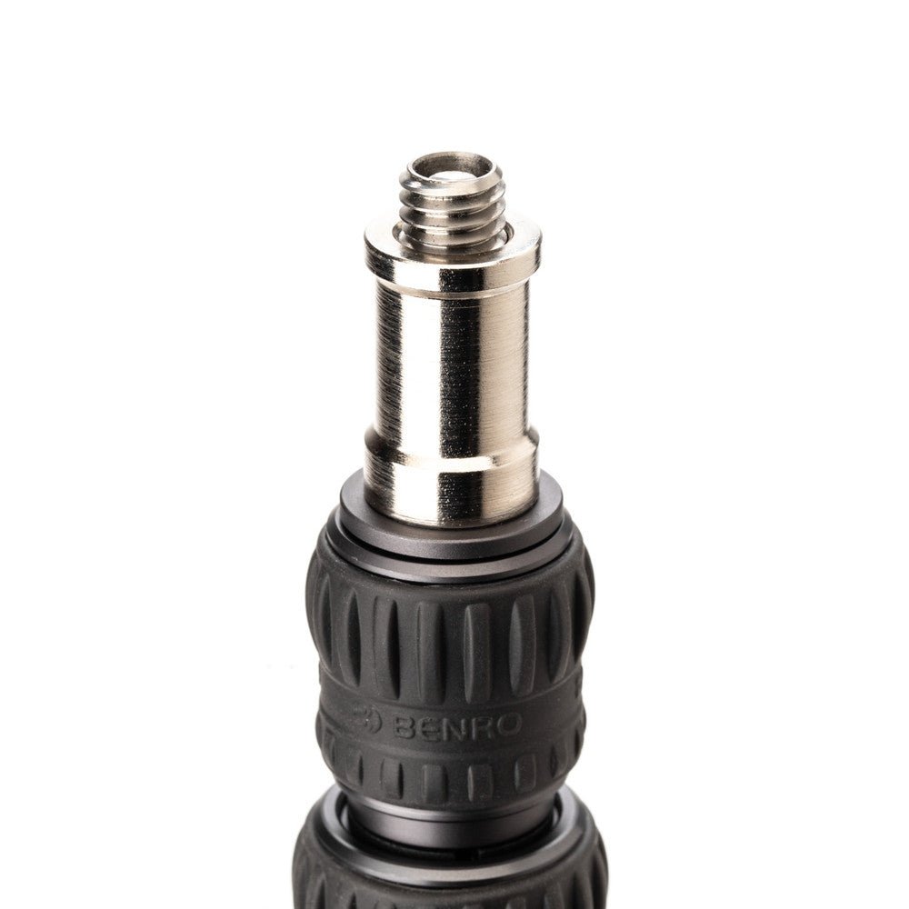 Detailed image showing the top spigot and the retractable 3/8 inch spigot.