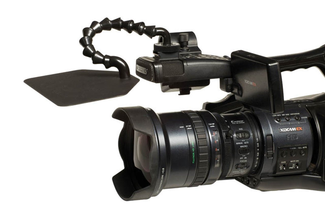 Dinkum COMPACT™ Lens Shade being used with a production camera.