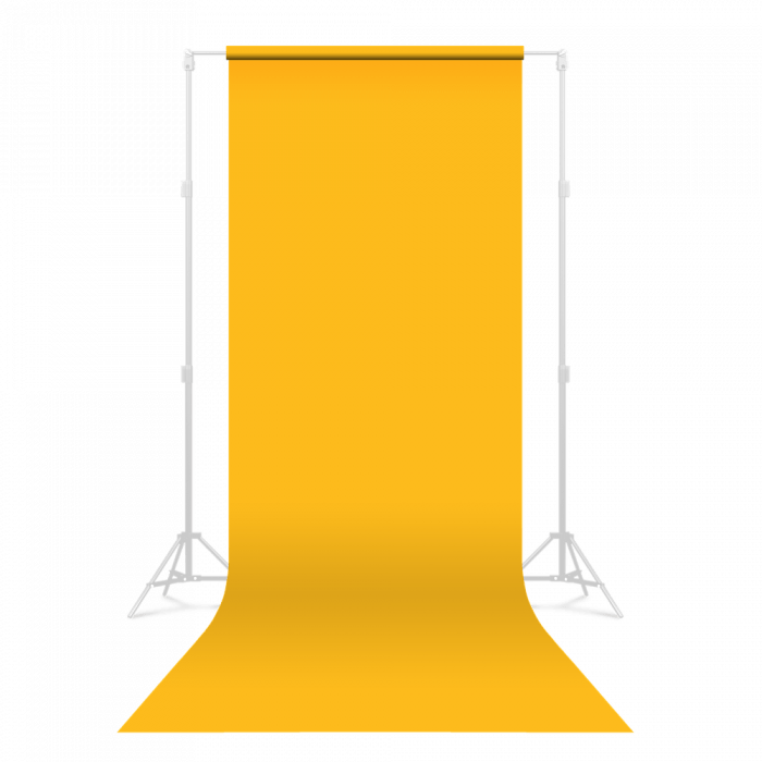 JOBY 1.35m Happi Dayz Yellow Seamless Background Paper.
