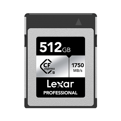 Lexar CFexpress PRO Type B Silver series 512GB - R1750/W1300MB/s