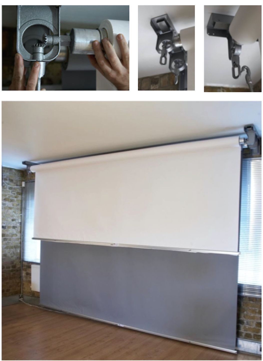 LuxS White Vinyl on 2.75m Rolleasy Roller