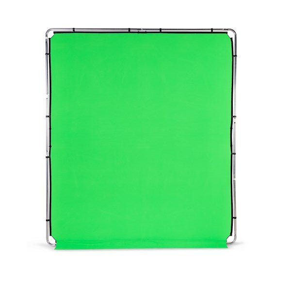 Straight view of the Manfrotto 2x2.3m Chromakey Green Background.