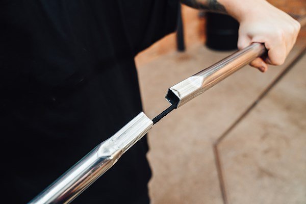 Detail image of the connection frame for the Manfrotto Ezy Frame Background.