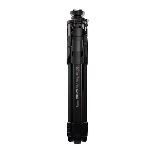 Collapsed image of the Manfrotto ONE Aluminium tripod.