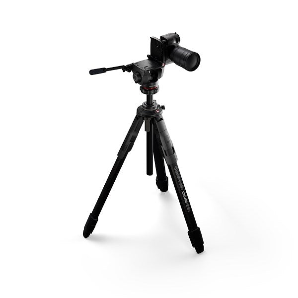 Manfrotto ONE Aluminium with 500X Fluid head.