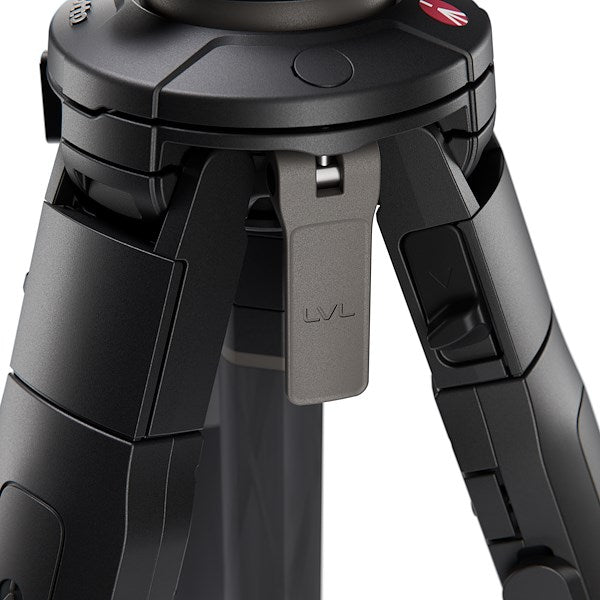 Detail image of the Manfrotto ONE Carbon Fibre tripod.