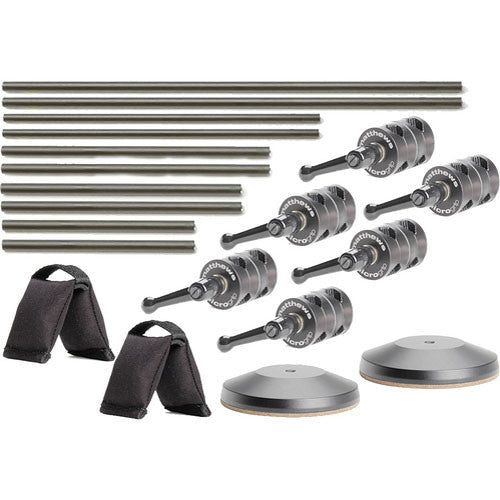 Matthews MICROGrip Rods Master Kit with components shown on a white background.