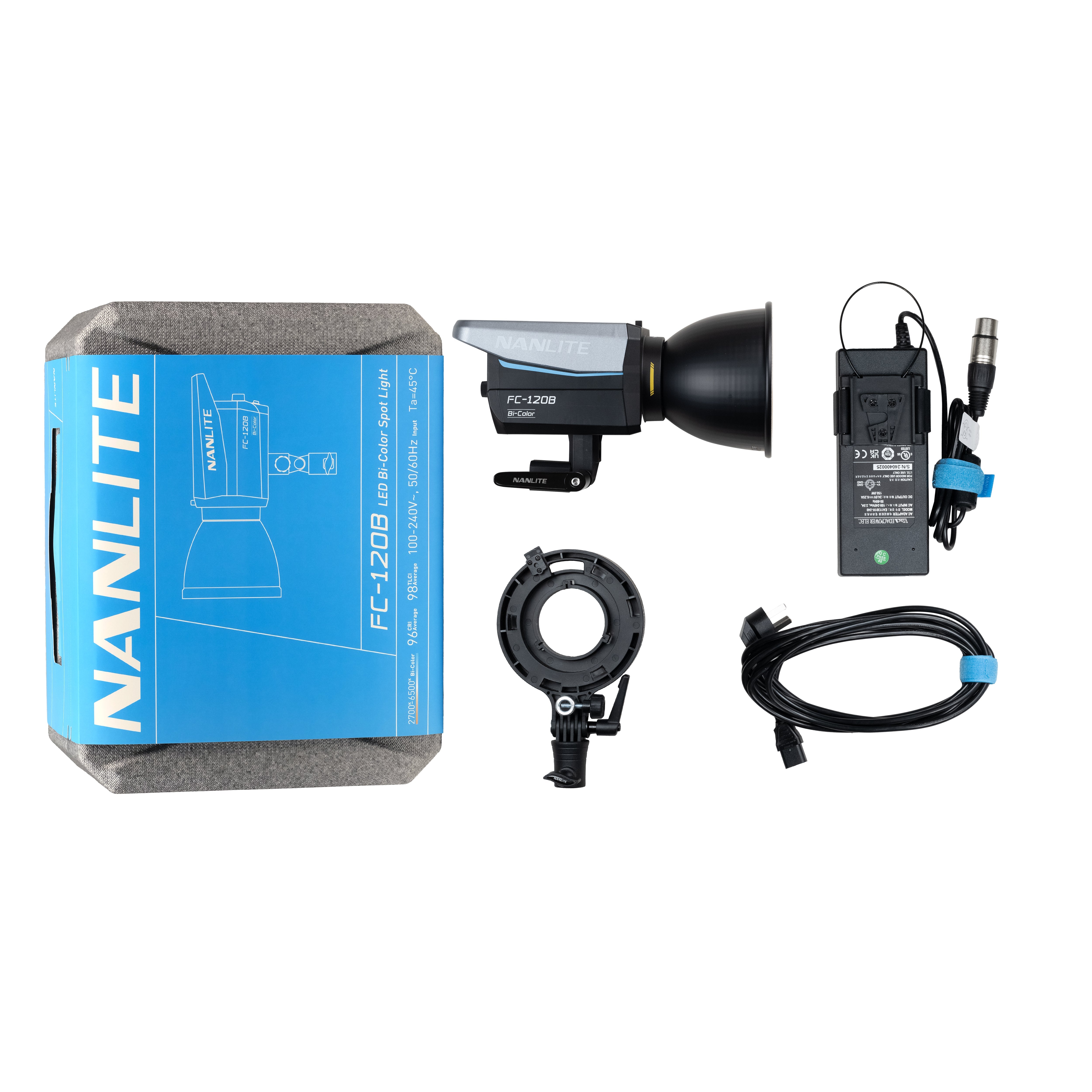 NANLITE FC-120B LED Bi-color Spot Light