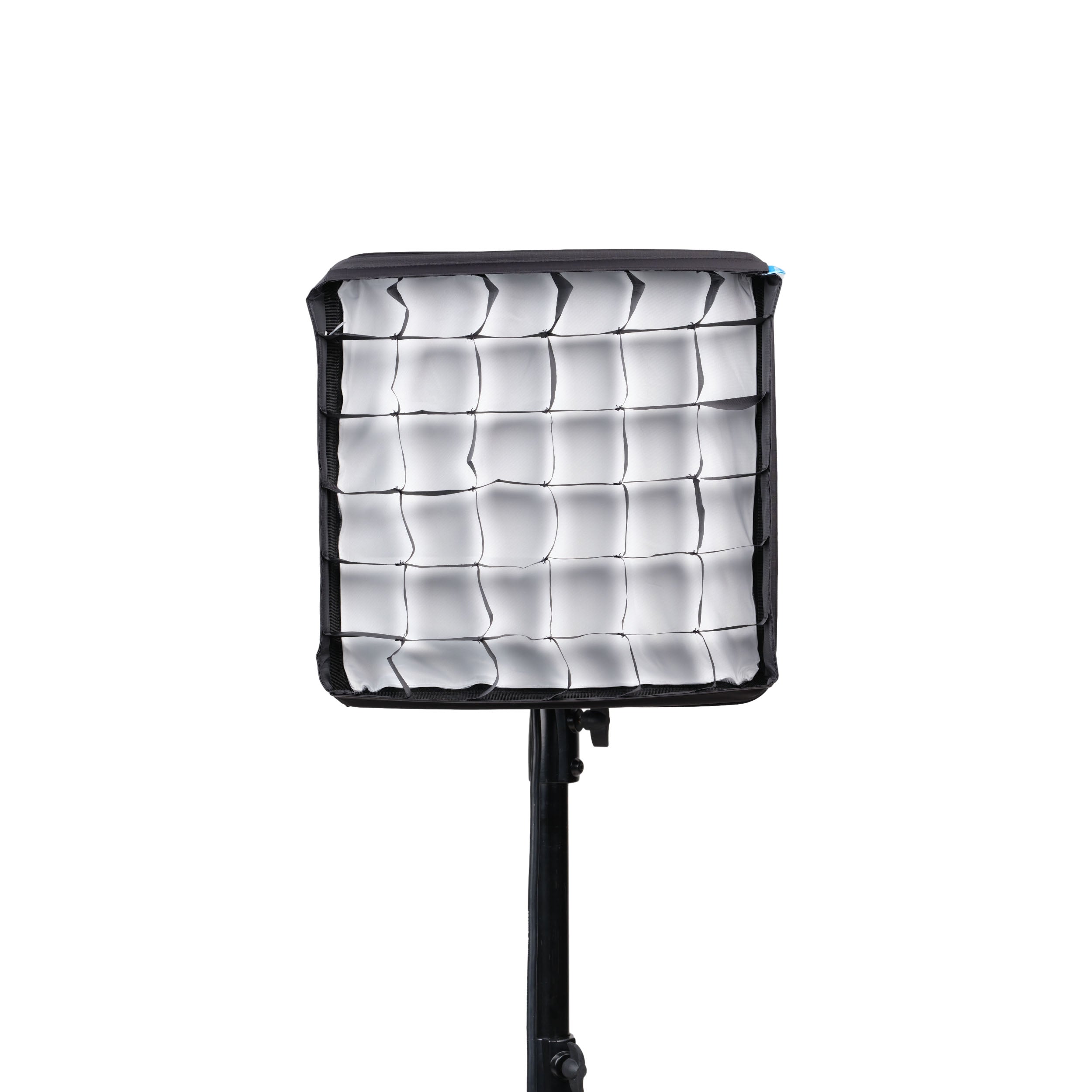 Front view for the NANLITE PavoSlim 60C LED RGBWW Panel Light.