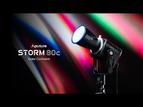 Introducing the Aputure STORM 80c.