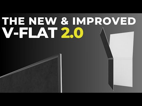 Video introduction for the Foldable V-Flat 2.0.