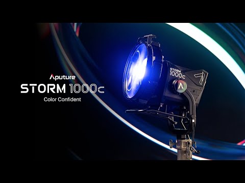 Aputure 1000c Color confident video.