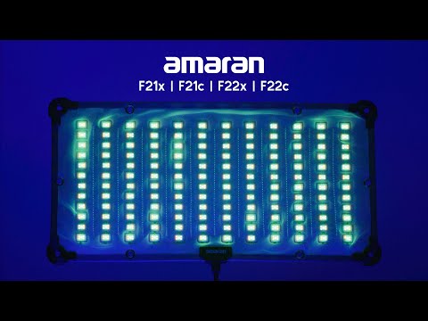 Video introduction for Amaran F22x.