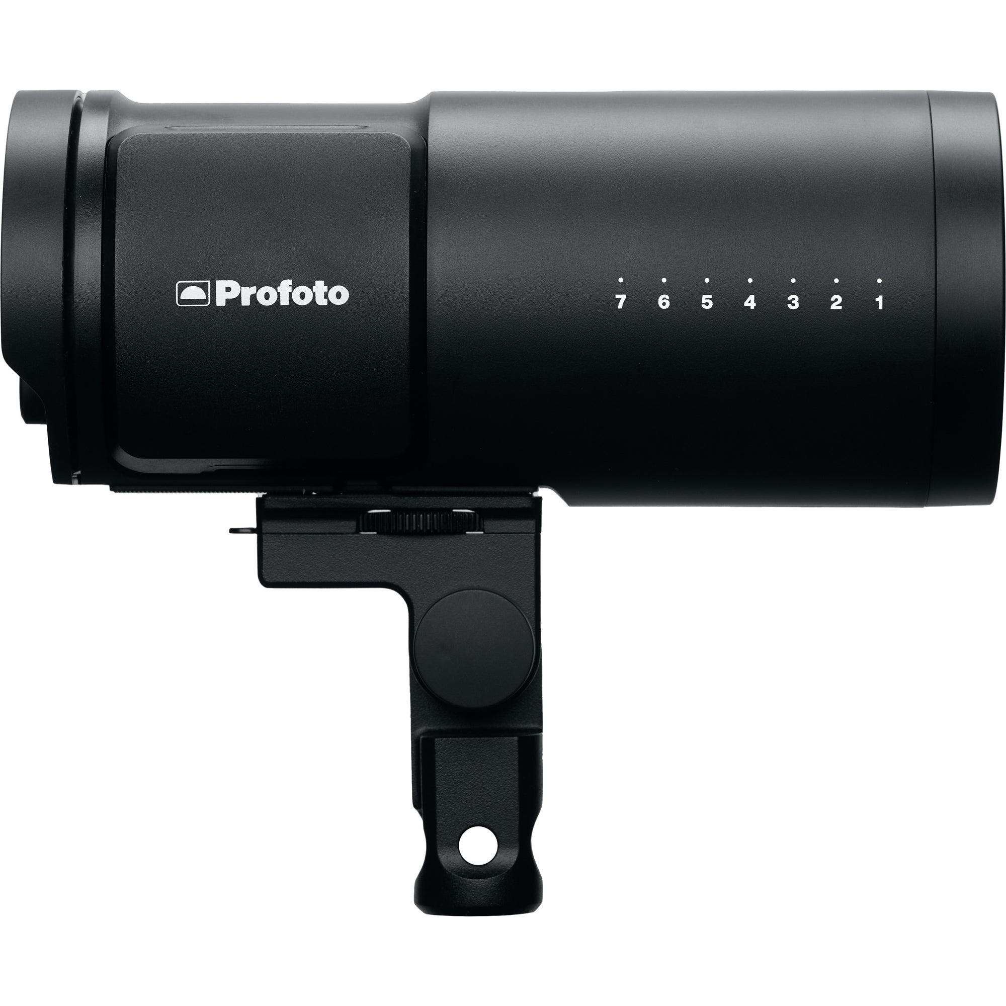 Side view of the Profoto B10X Plus.