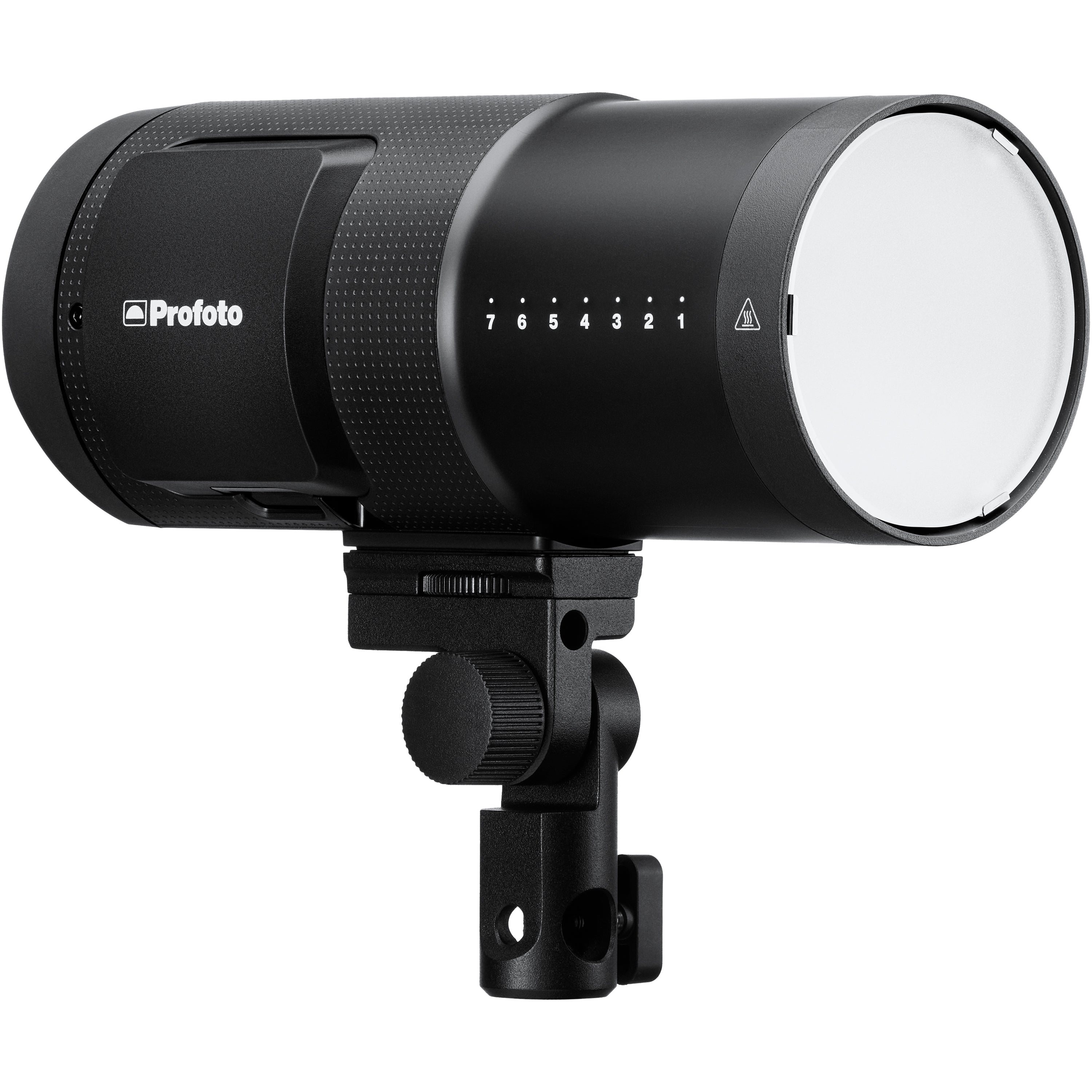 3/4 Front view of Profoto B30 Head.