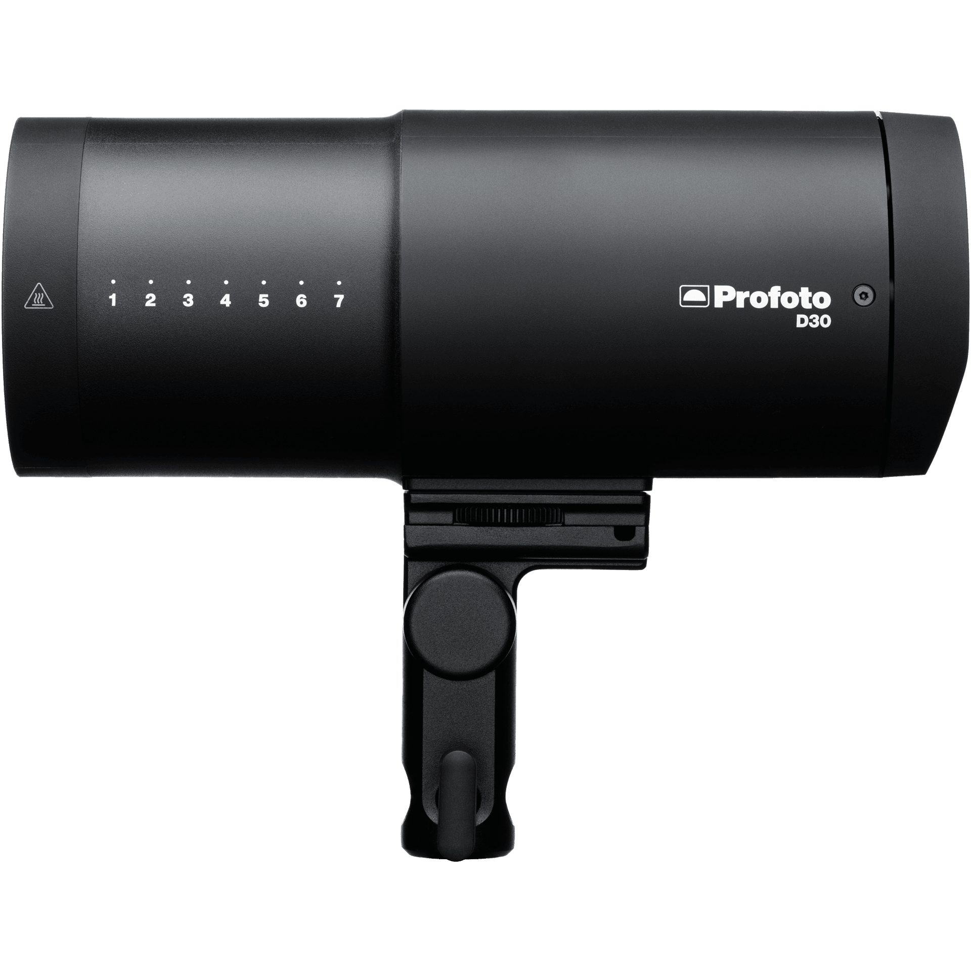 Profoto D30 left hand side.