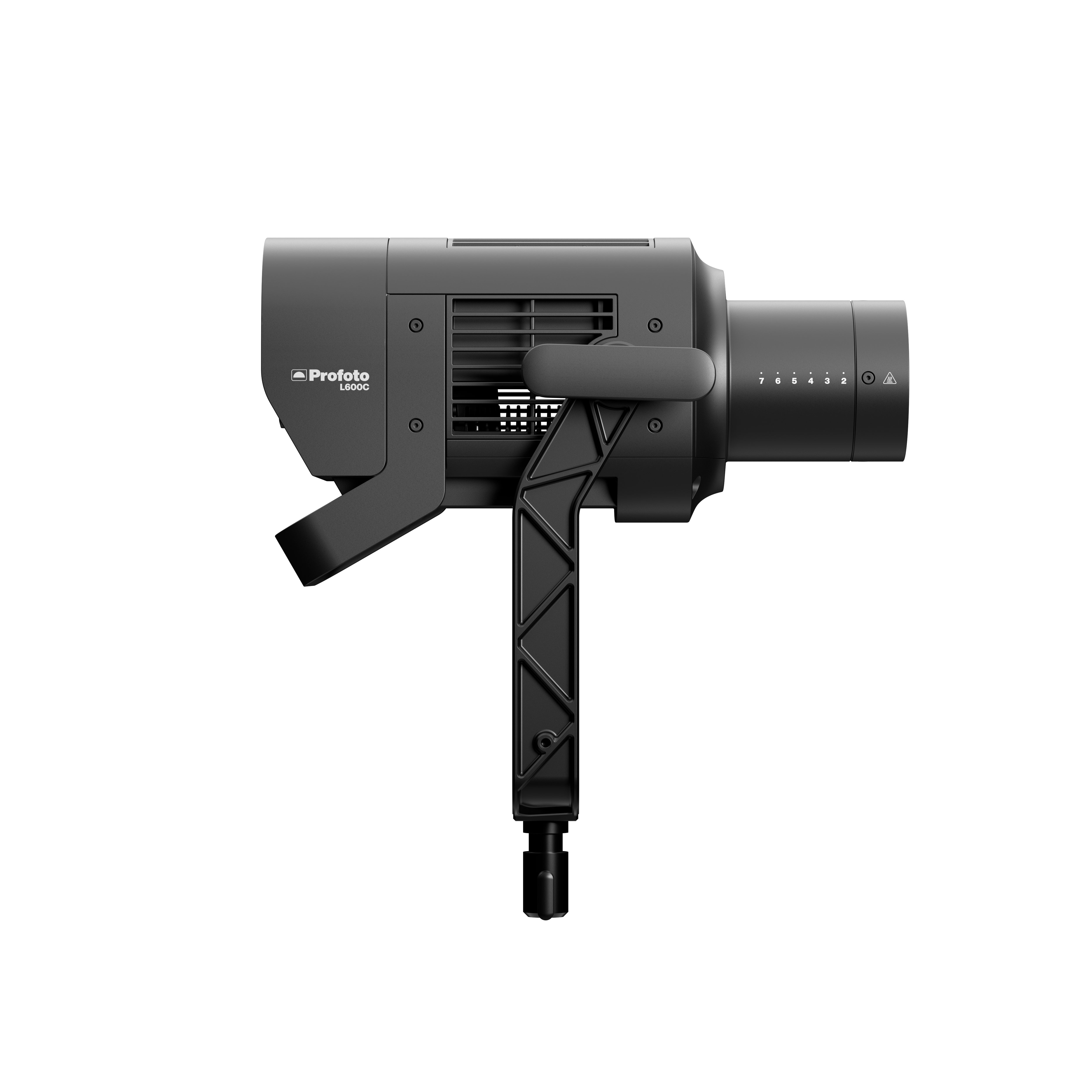 Side view of a Profoto L600C.