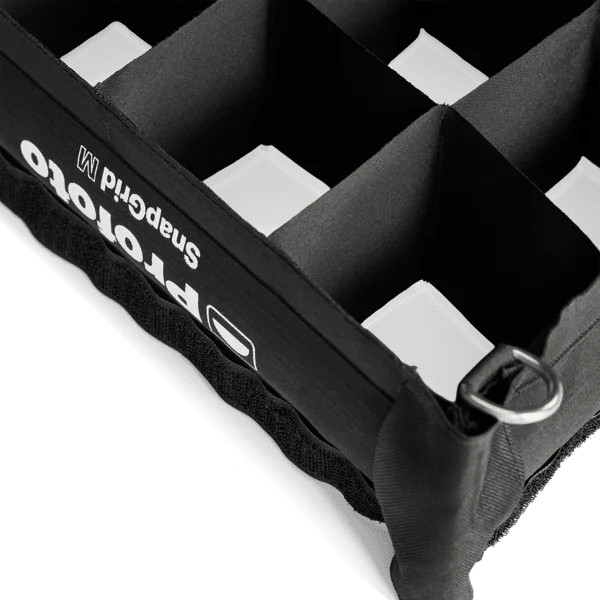 Close-up of the Profoto Snapgrid M (for ProPanel 3x2).
