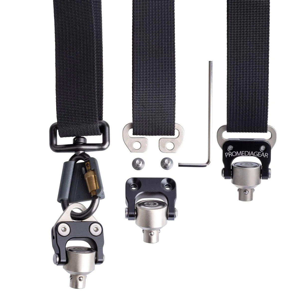 ProMediaGear QDP1 - QD Quick Release Plug Connector for Camera Straps or Carabiners