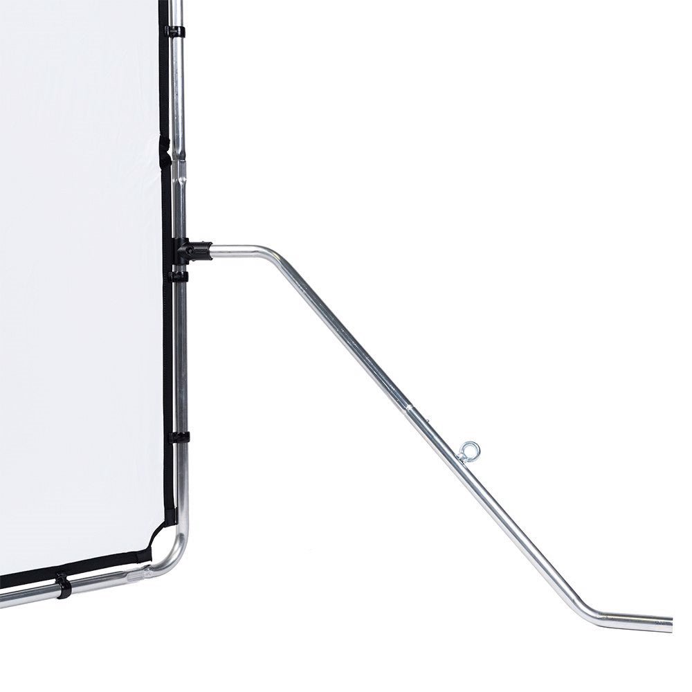 Detail image of an Aluminium Frame Support.